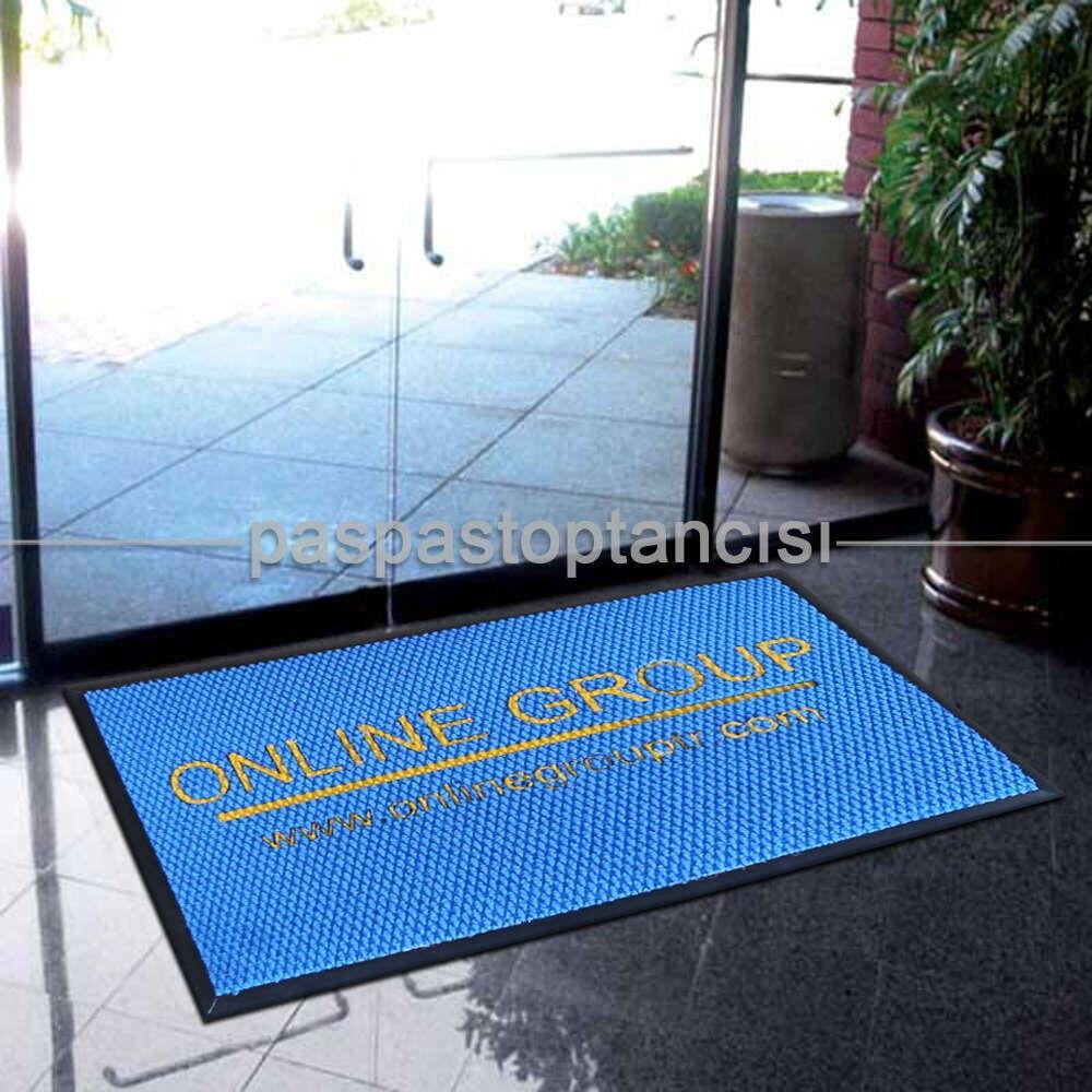 Firmalara Özel Logolu Mavi Paspas