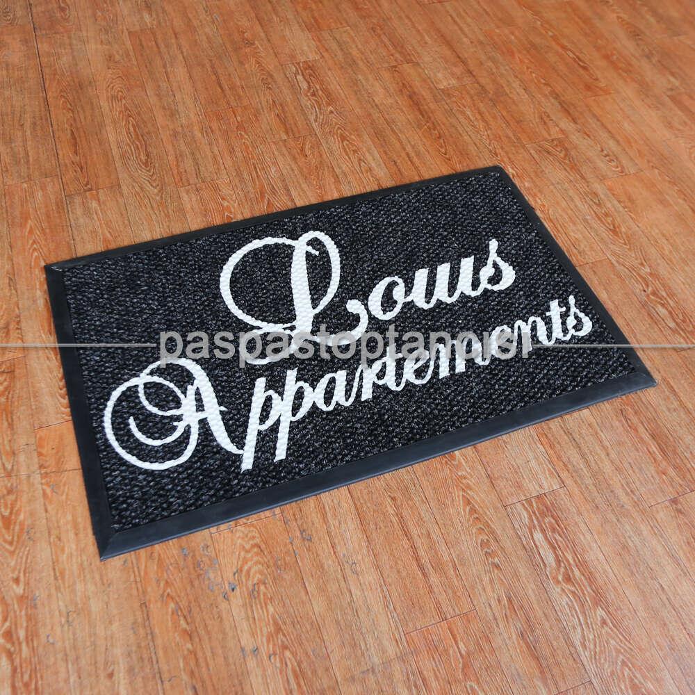 Firmalara Özel Logolu Siyah Paspas