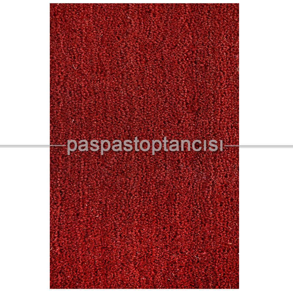 Koko Kıl Paspas Pvc Tabanlı Bordo