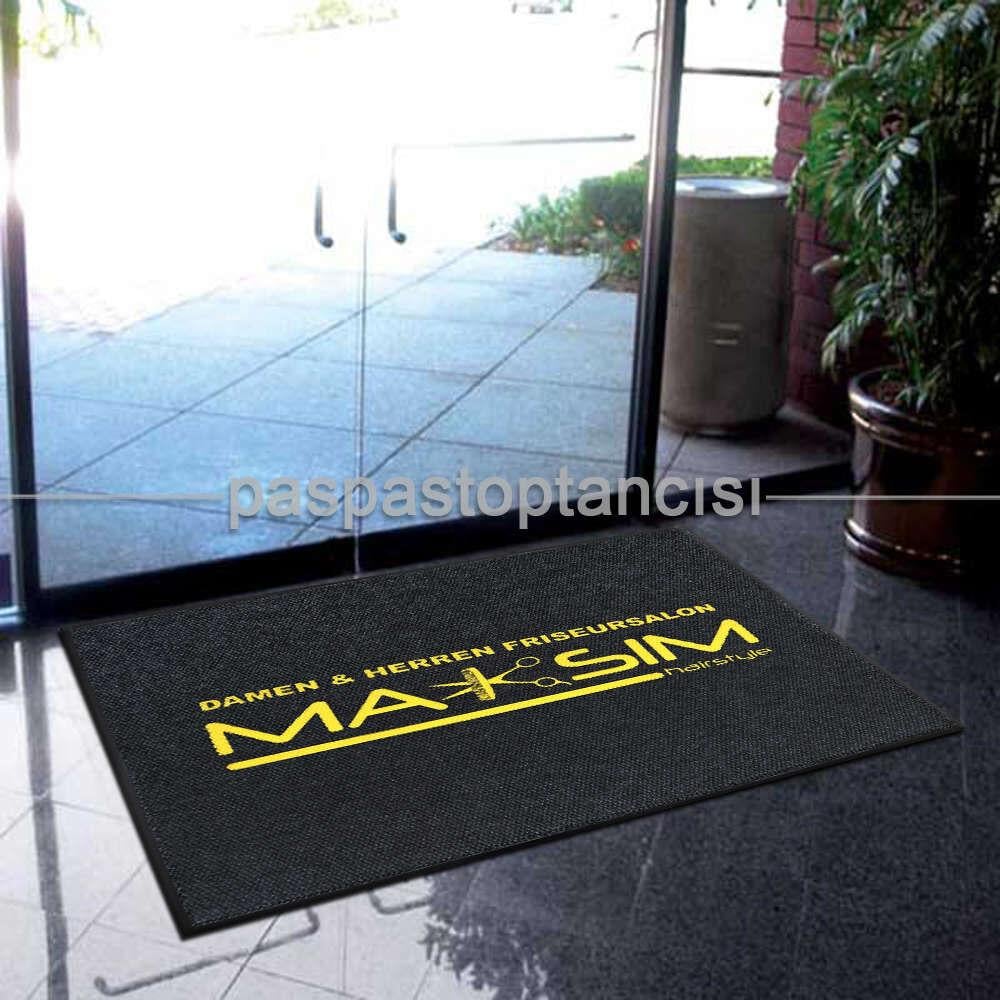 Kuaförlere Özel Logolu Paspas