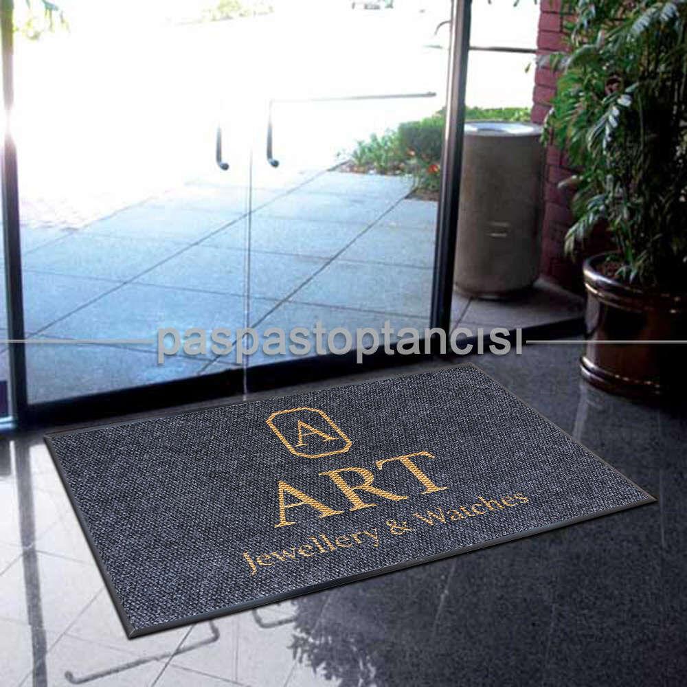 Kuyumculara Özel Logolu Paspas