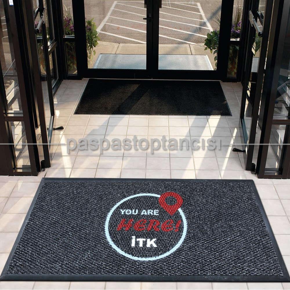 Okullar için Logolu Paspas