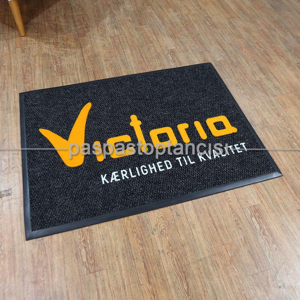 Restaurant için Logolu Halı Paspas