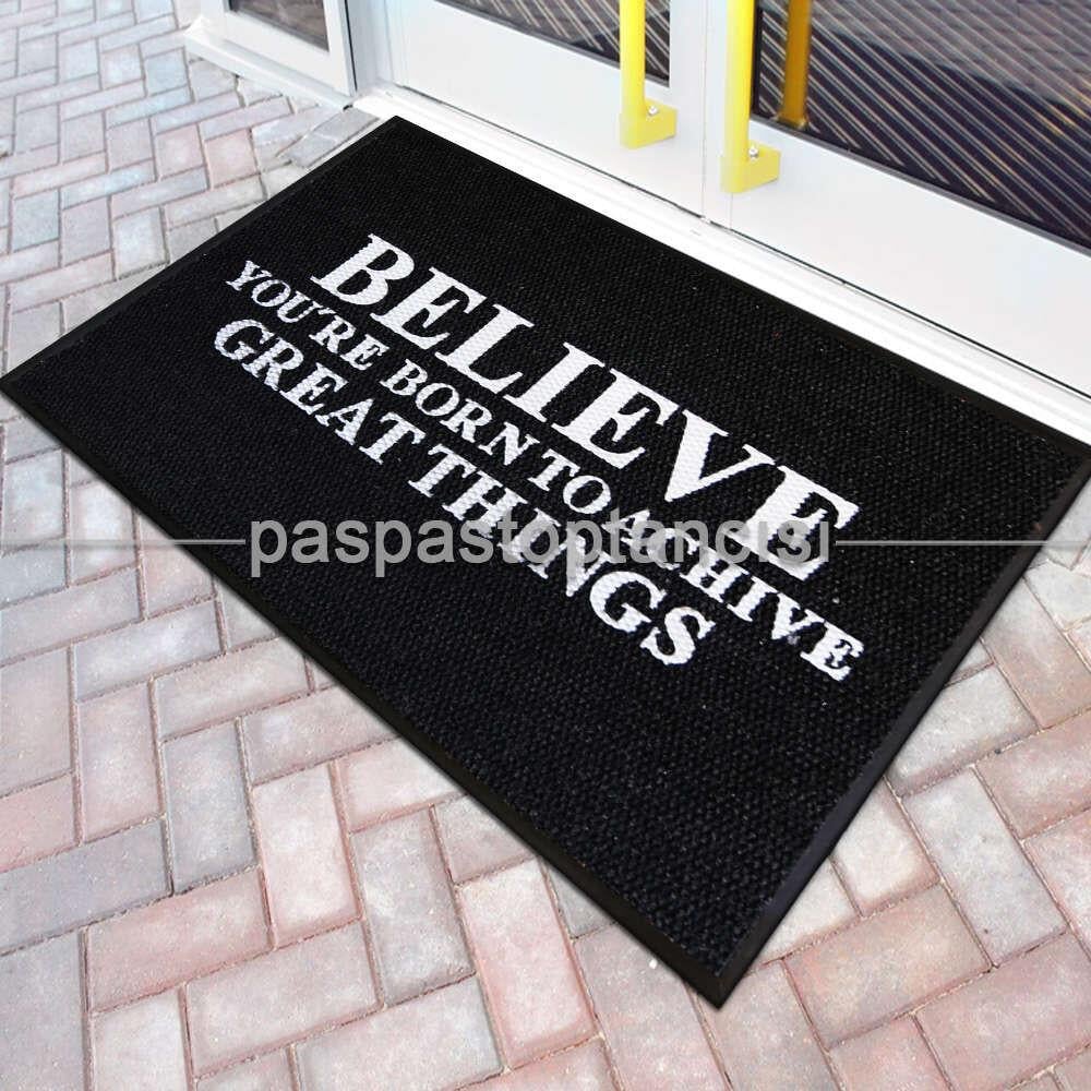 Tekne ve Gemiler için Logolu Halı Paspas