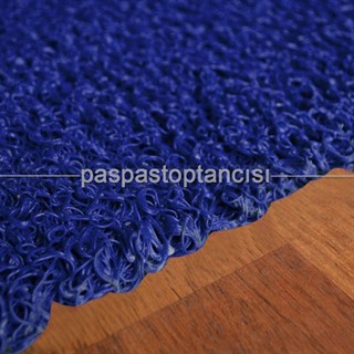 Mavi Kıvırcık Paspas 16 mm