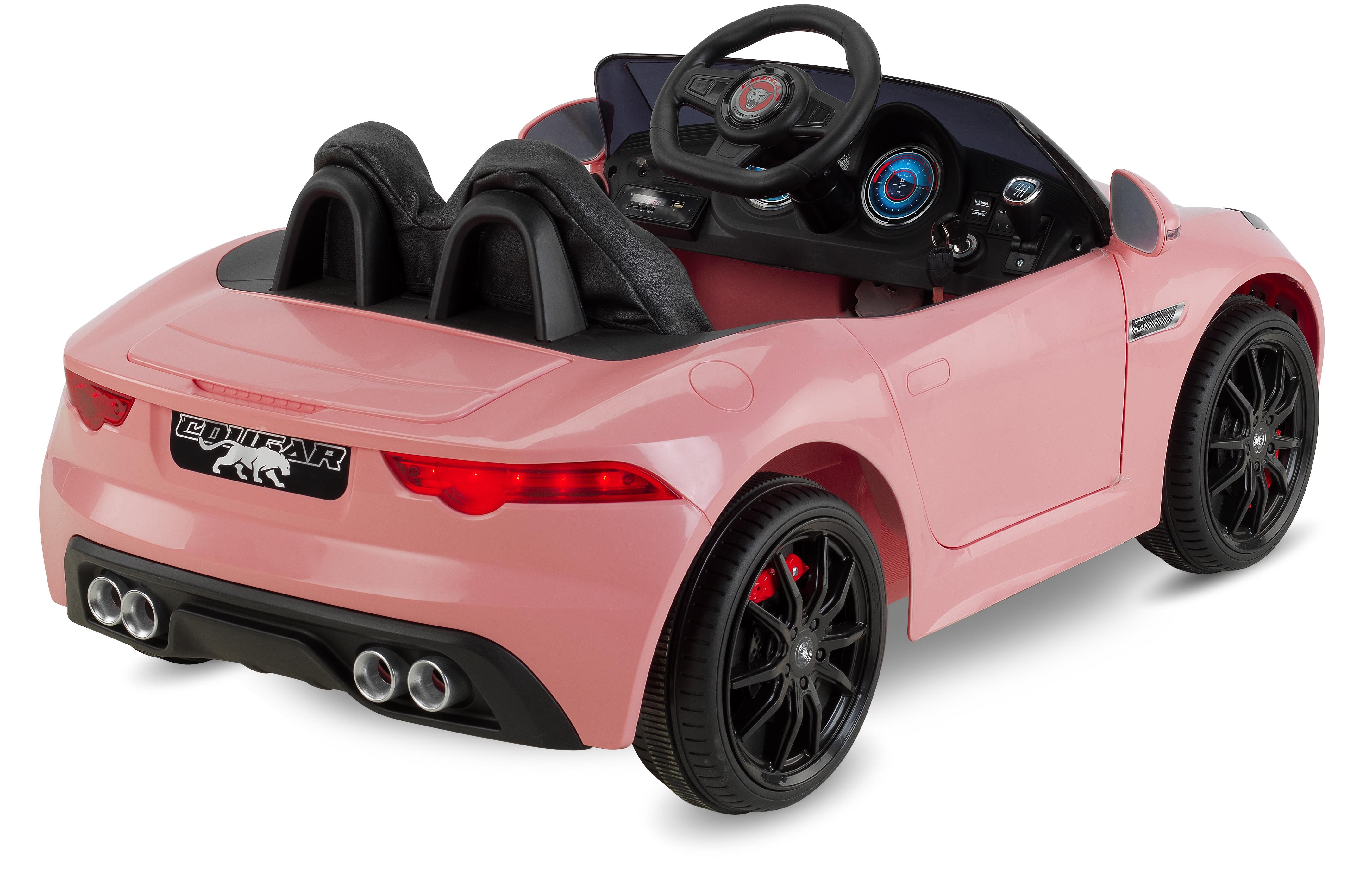 Babyhope 442 Cougar 12V Uzaktan Kumandalı Akülü Araba Pembe