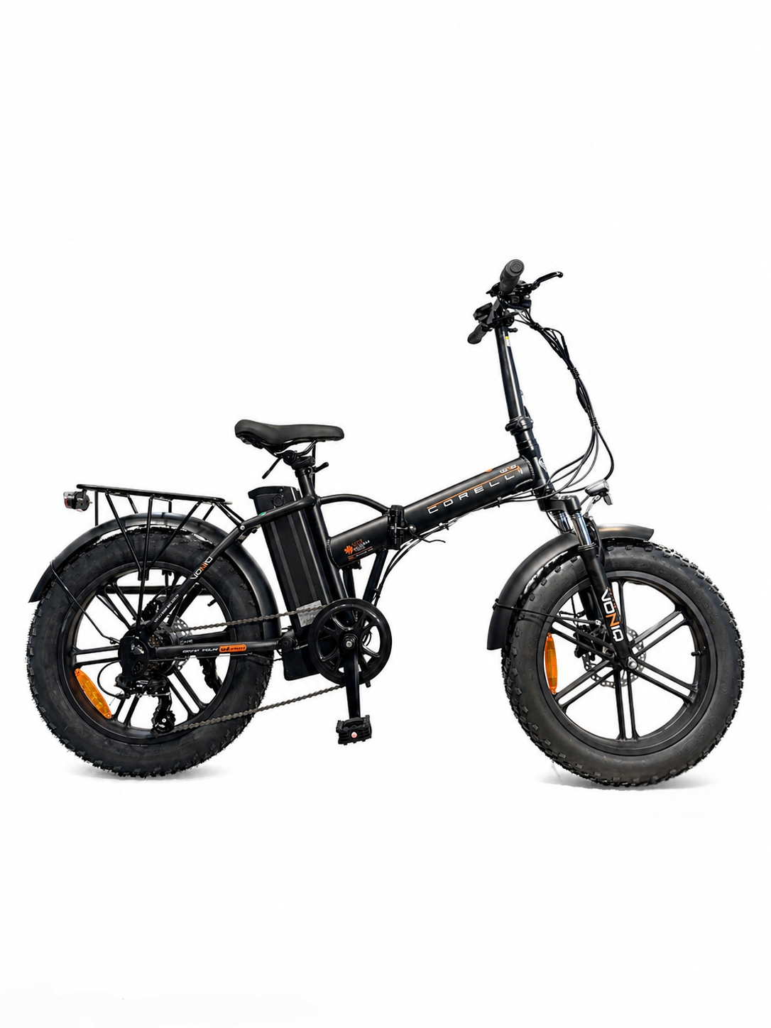 Corelli Elektrikli Bisiklet VONIQ ECO RIM 20 (Siyah)