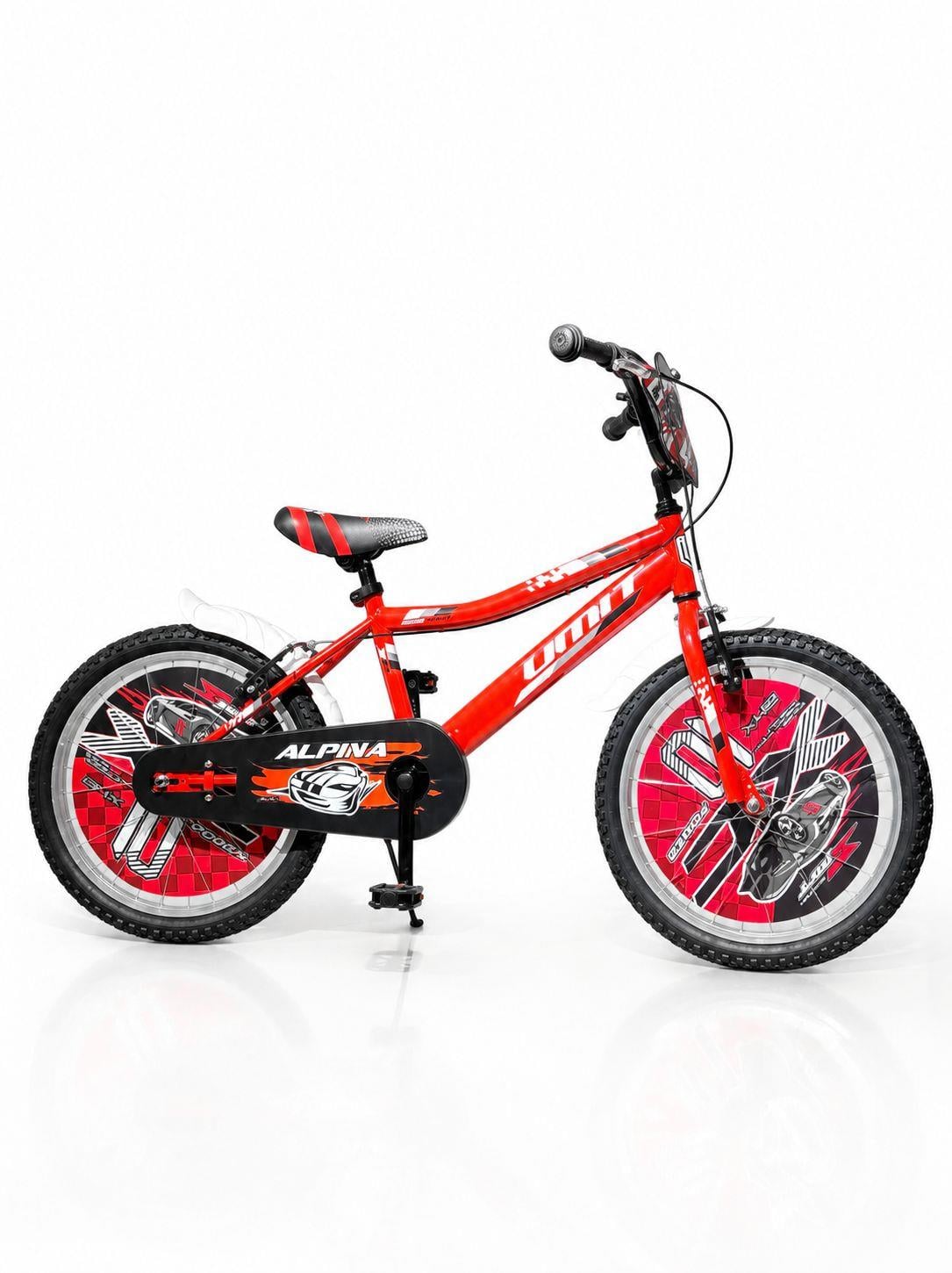 Ümit Alpina 20 Jant BMX V Fren (Siyah Kırmızı)