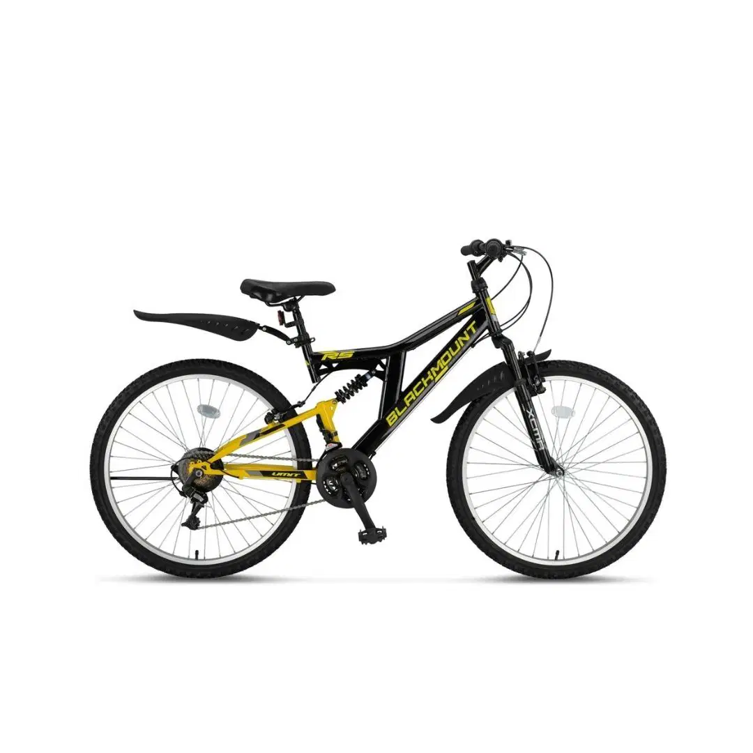 Ümit Blackmount 24 Jant V Fren 21 Vites Bisiklet (Siyah Sarı)
