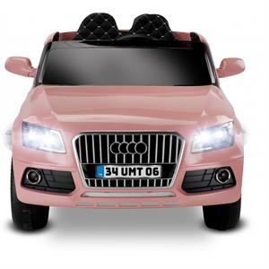 Babyhope 437 Q-SUV 12 V Akülü Araba Pembe