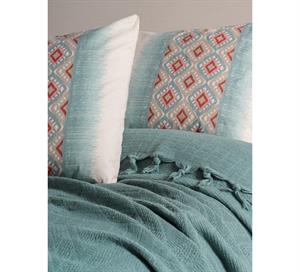 Cotton Box Papina Mint Jakarlı Çift Kişilik Pike Takımı