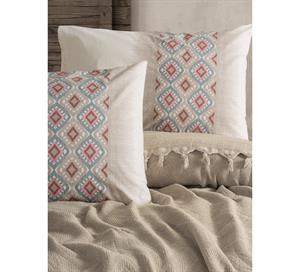 Cotton Box Papina Taş Jakarlı Çift Kişilik Pike Takımı