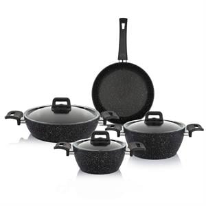 Schafer Savor 7 Parça Yanmaz Yapışmaz Tencere Seti
