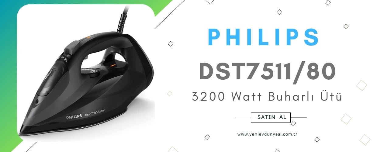 Philips DST7511/80 Buharlı Ütü