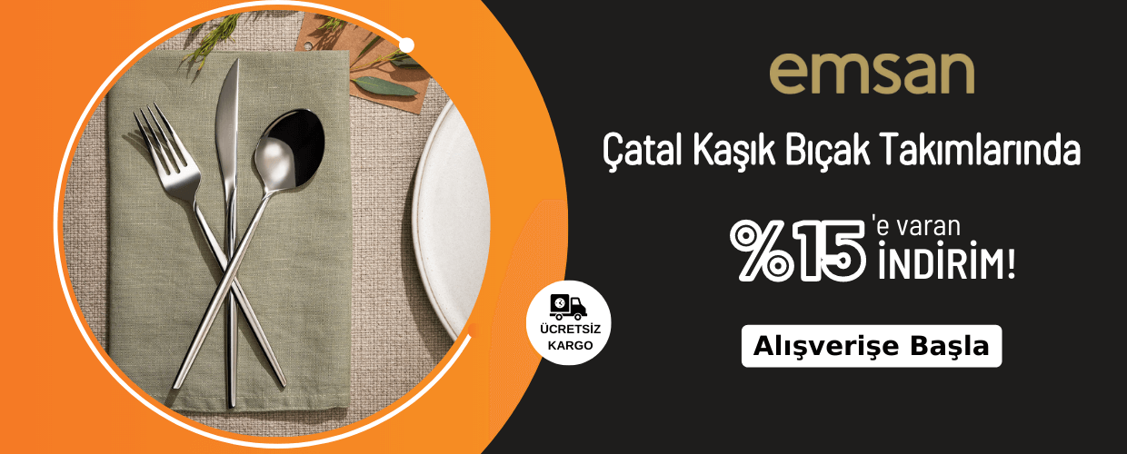 Emsan Çatal Kaşık Bıçak Seti