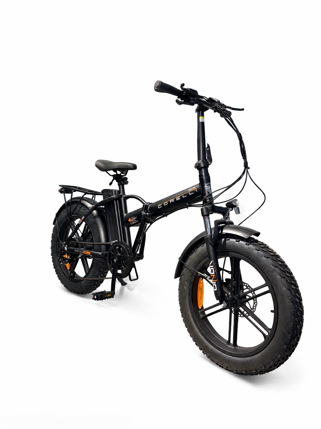 Corelli Elektrikli Bisiklet VONIQ ECO RIM 20 (Siyah)