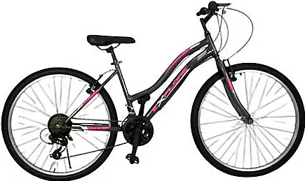 Ümit Explorer 24 Jant 21 Vites V Fren Bayan (Siyah Pembe)