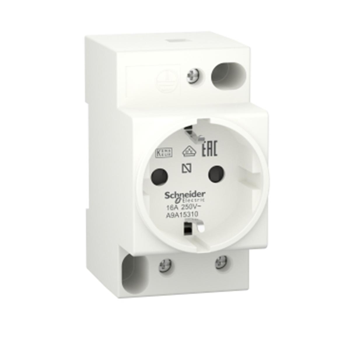 A9A15310
Schneider Electric A9A15310 Dın Soketi İpc - 2P+E - 16A - 250Vac - Ray tipi modüler priz, topraklı priz