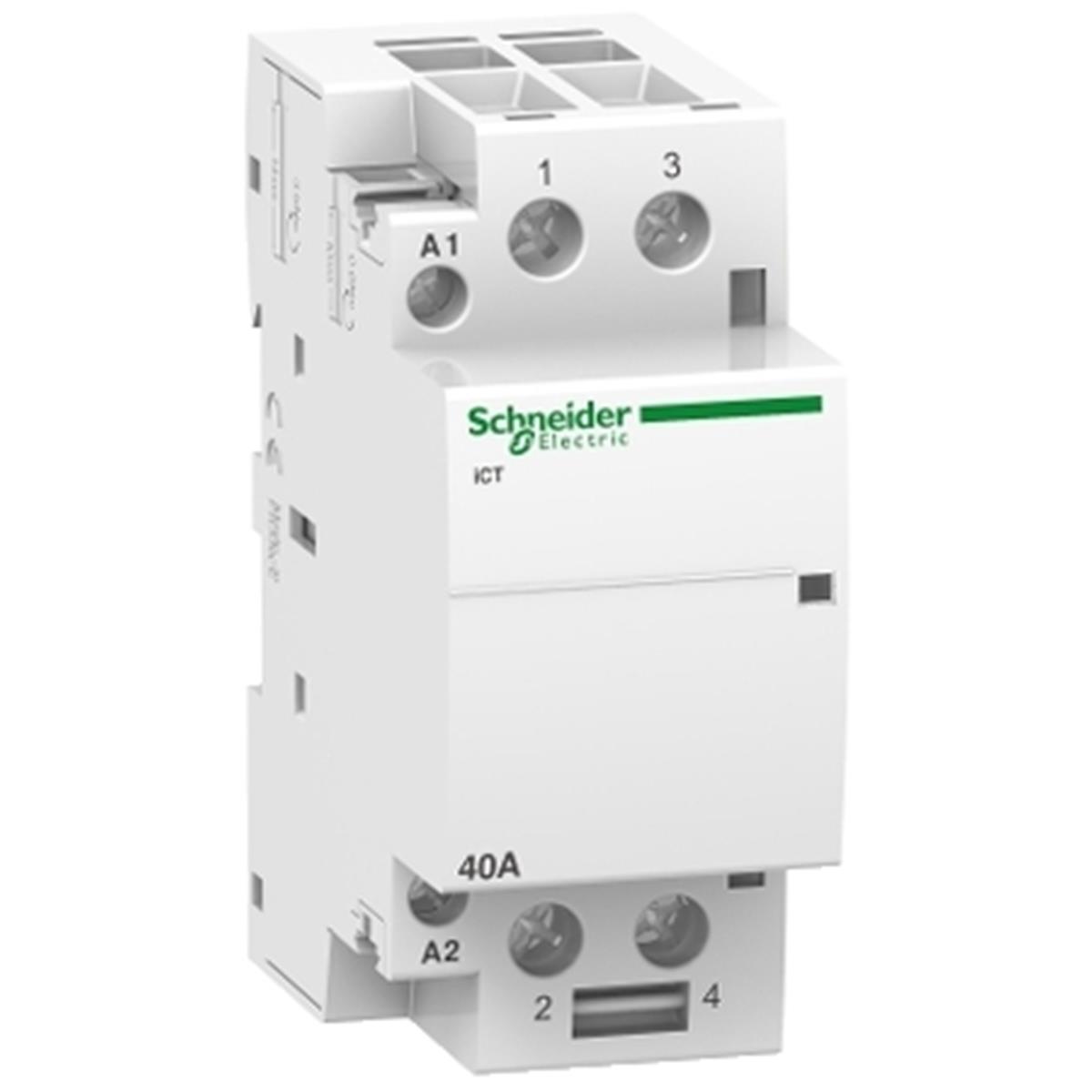 A9C20842
iCT Sessiz Kontaktör, 40A 2NO 220-240 VAC