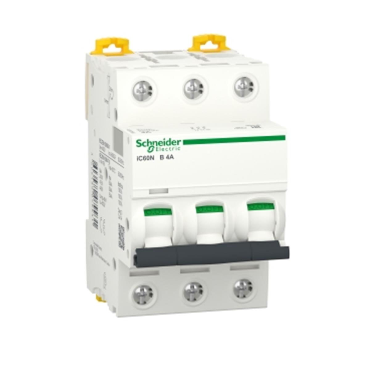 A9F73304
Schneider Electric A9F73304  IC60N - Minyatür Devre Kesici - 3P - 4A - B Eğrisi