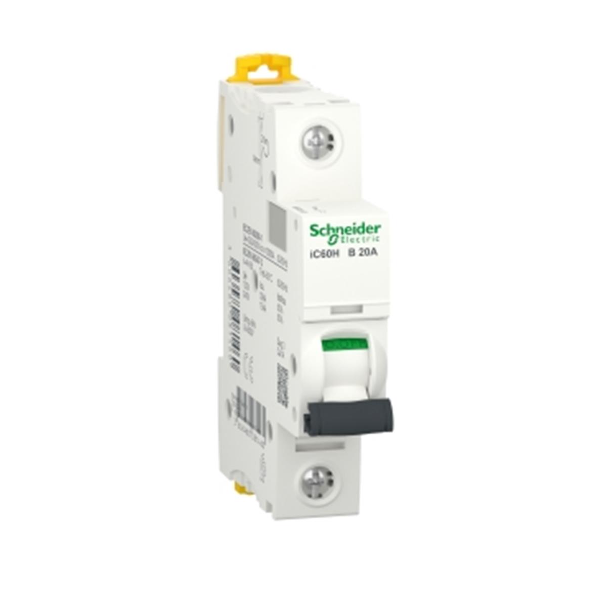 A9F83120
Acti9 iC60H 1P 20A 10kA B eğrisi Otomat