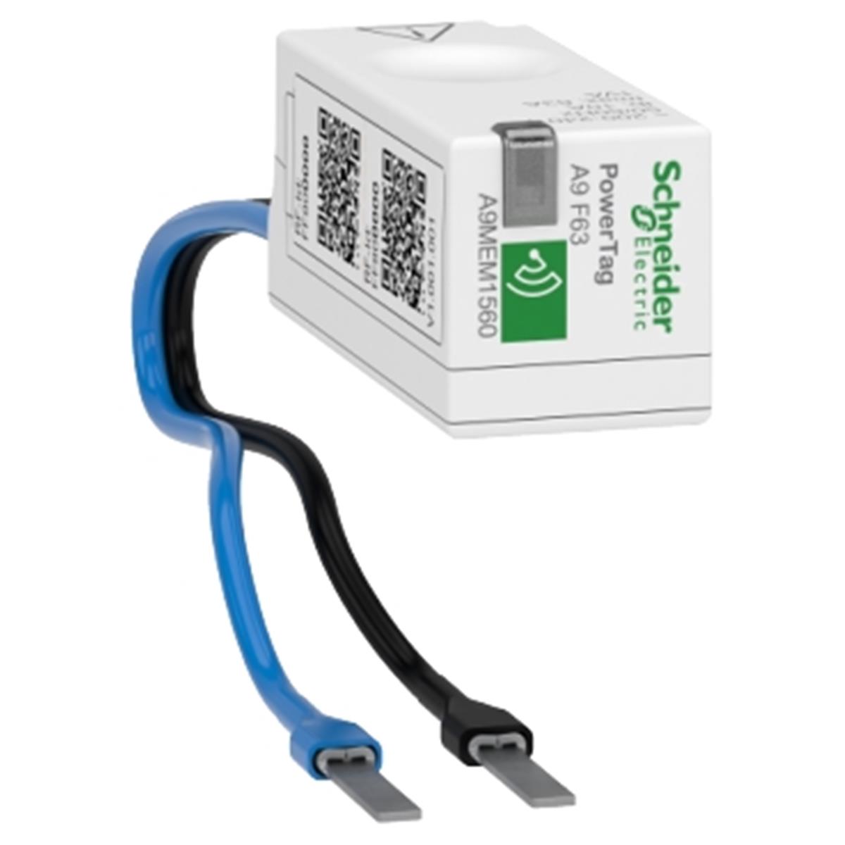 A9MEM1560
Schneider Electric A9MEM1560 energy sensor, PowerTag Flex 230V 63A 1P+N top and bottom position