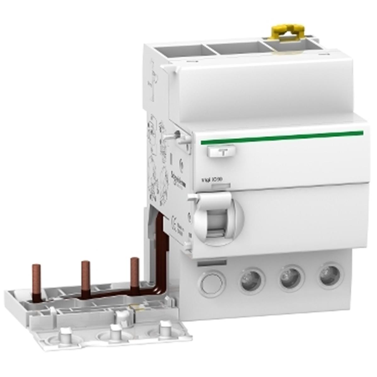 A9V61363
Schneider Electric A9V61363 -Vigi İc60 - Kaçak Akımı Eklenti Bloğu - 3P - 63A - 30Ma - Sı Tip
