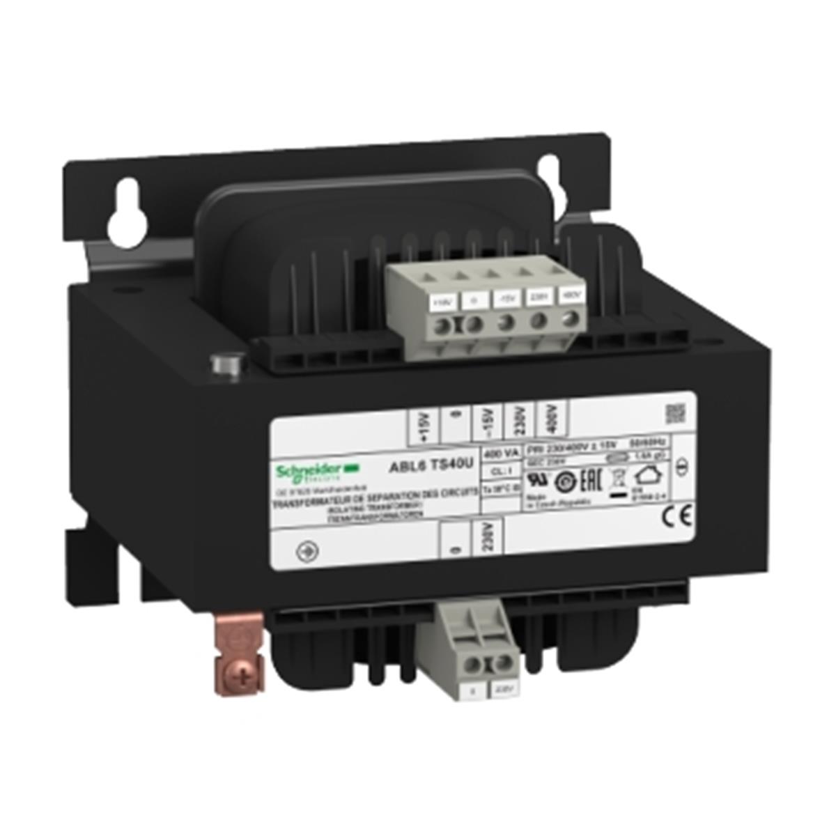 ABL6TS40U
Gerilim Transformatörü - 230..400 V - 1 X 230 V - 
