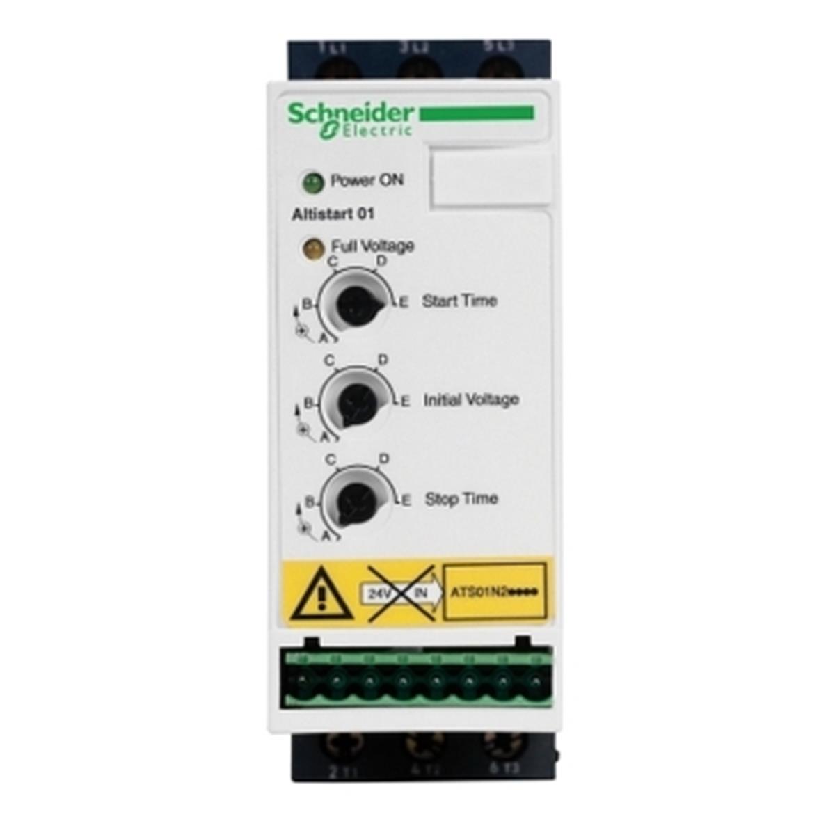 ATS01N206QN
Schneider Electric ATS01N206QN, ATS01 - 6 A - 380..415V - 1,5..3 KW , Soft Starter- Yumuşak yolverici