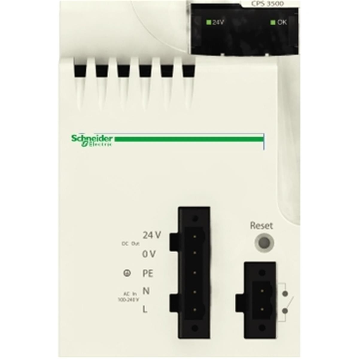 BMXCPS3500
Schneider Electric , BMXCPS3500 , güç kaynağı modülü M340 - 100..240 V AC - 36 W