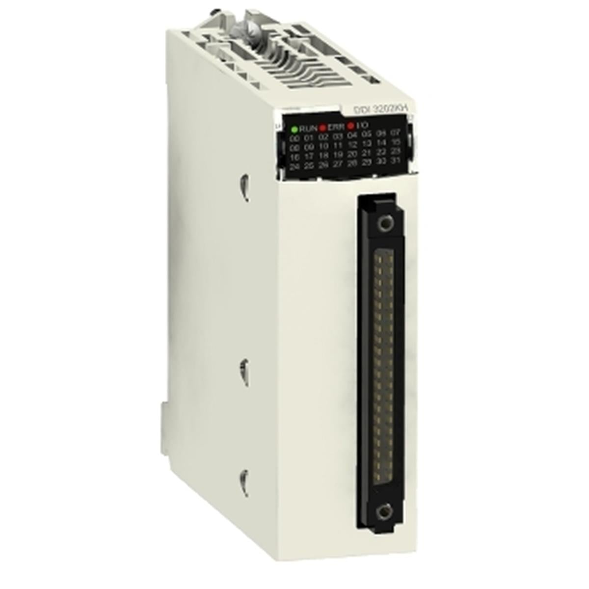 BMXDDI3202KH
Schneider Electric , BMXDDI3202KH , Discrete input module X80 - 32 inputs - 24 V DC positive - severe