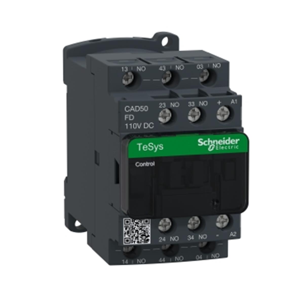 CAD50FD
TeSys D Yardımcı Kontaktör 110VDC 5NA