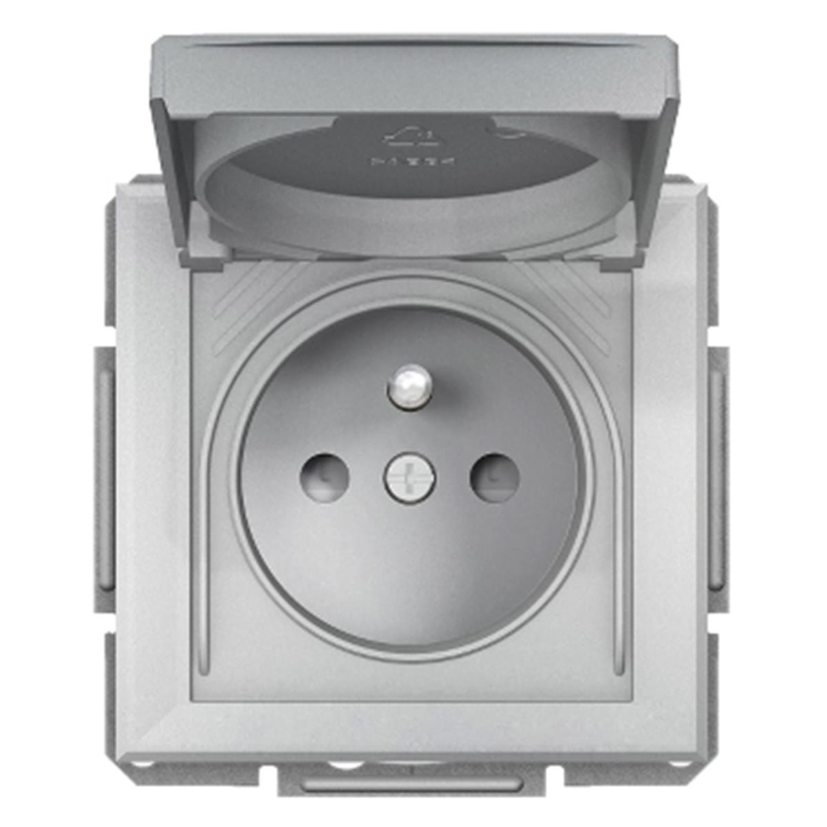 EPH2800661
Asfora Plus Kapaklı IP44 UPS Priz Alüminyum, vidal