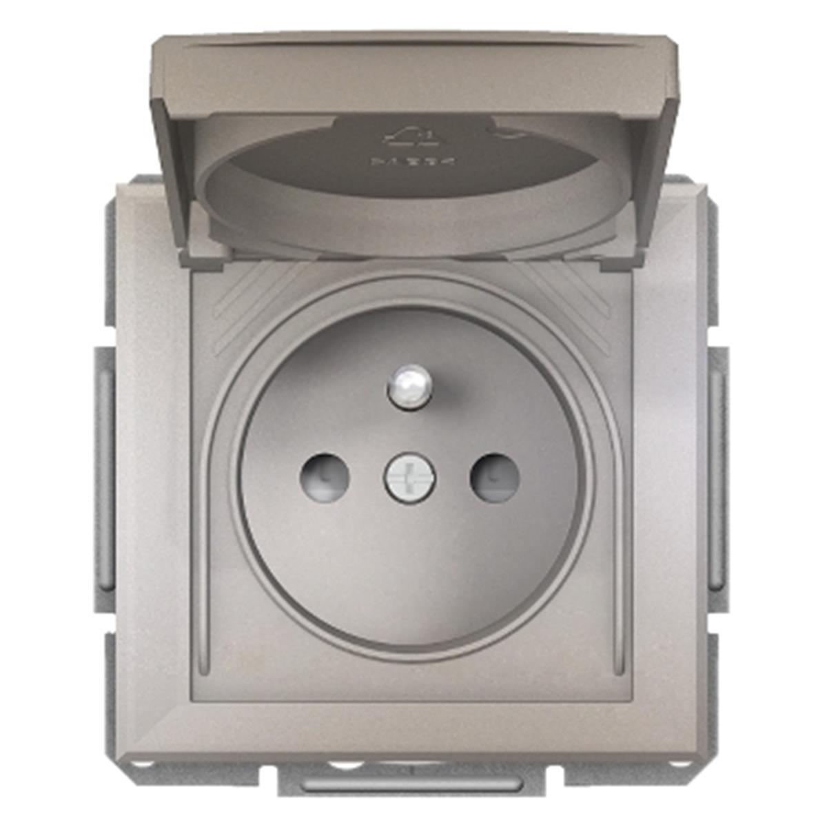 EPH2800669
Asfora Plus Kapaklı IP44 UPS Priz Bronz, vidalı, ç