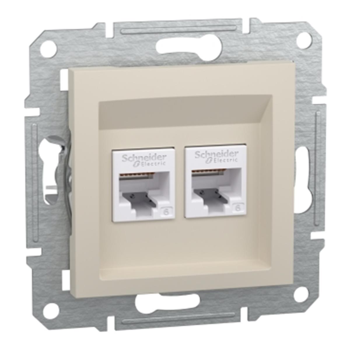 EPH4870123
Asfora 2*RJ45CAT6-UTP çerçevesiz