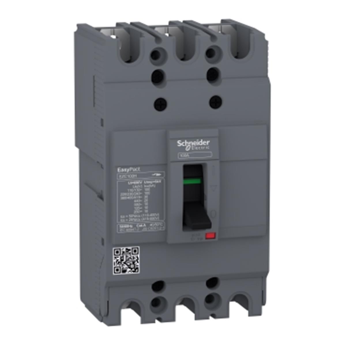 EZC100H3080
Schneider Electric , EZC100H3080 , EZC Devre Kesici 3P 30 kA 220/240V 80 A MCCB