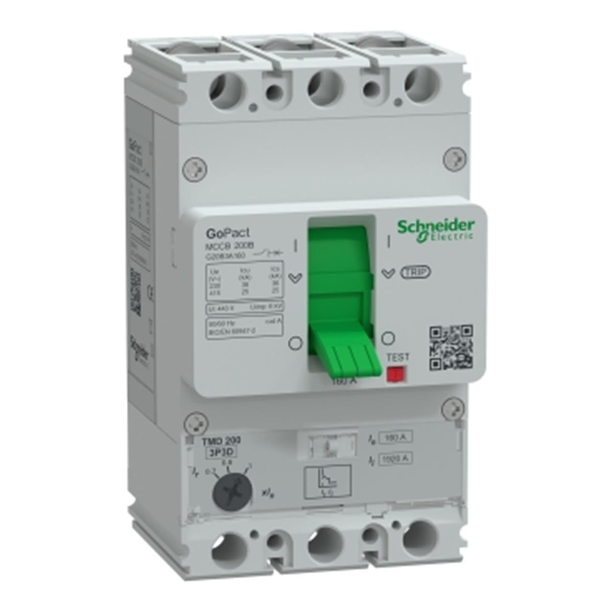 G20B3A160
SCHNEIDER , G20B3A160 , GOMCCB 200B 3P3D 160A ADJ