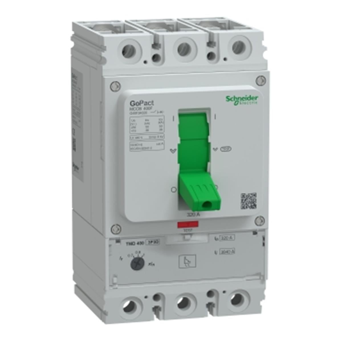 G40F3A320
Schneider Electric , G40F3A320 , GOMCCB 400F 3P3D 320A ADJ