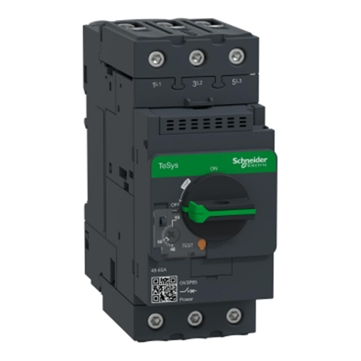 Schneider Electric GV3P65 -TeSys GV3 Motor Devre Kesici Termik Many. 48-65A