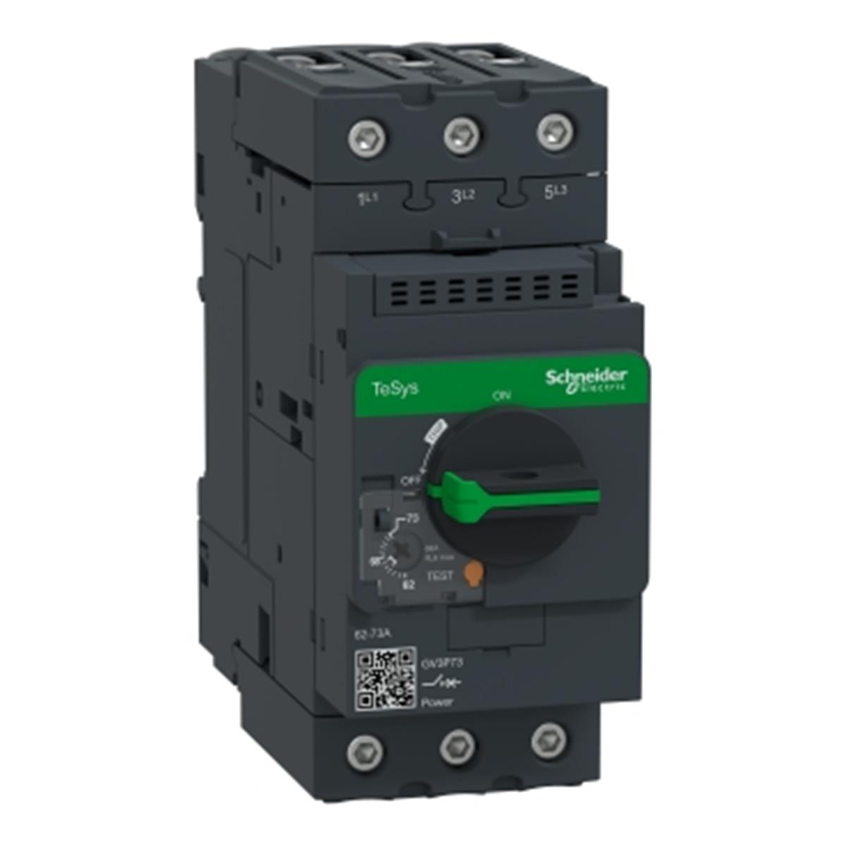 GV3P73
Schneider Electric GV3P73 -TeSys GV3 Motor Devre Kesici Termik Many. 62-73A