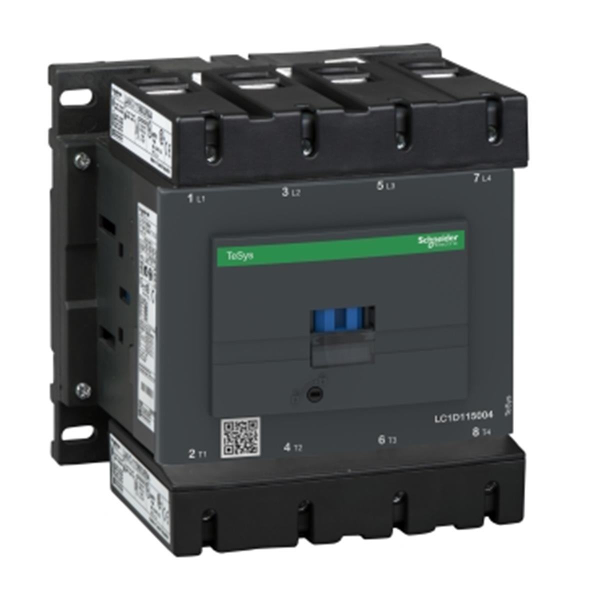 LC1D115004FD
Tesys D Kontaktör - 4P(4 Na) - Ac-1 - <Lt/>= 440 V