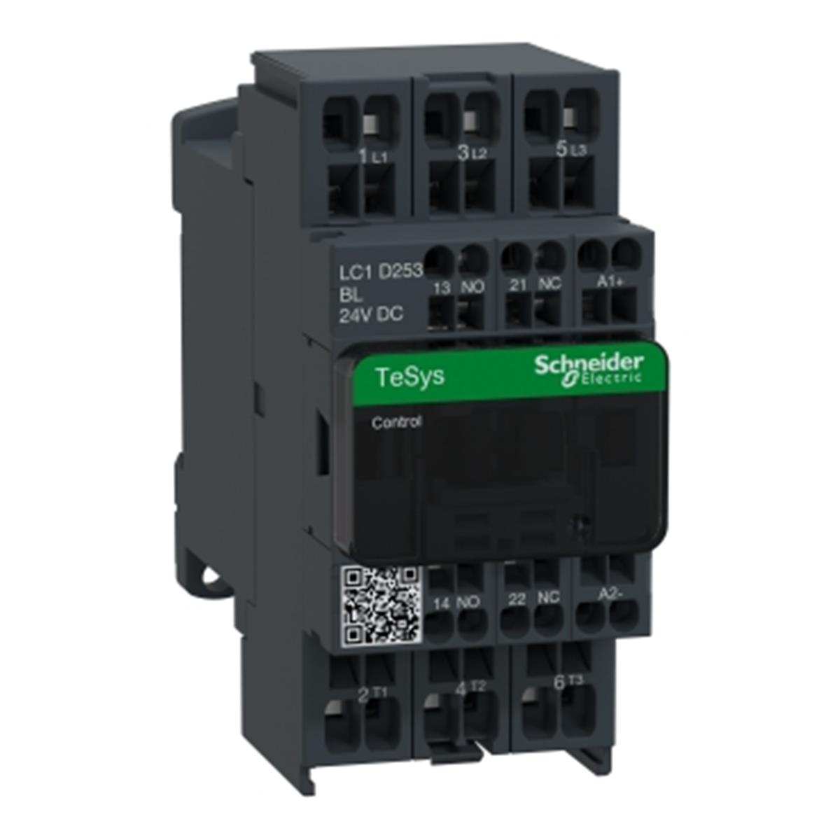 LC1D253BL
TeSys D Kontaktör 25A AC3 24VDC-DüşTük 