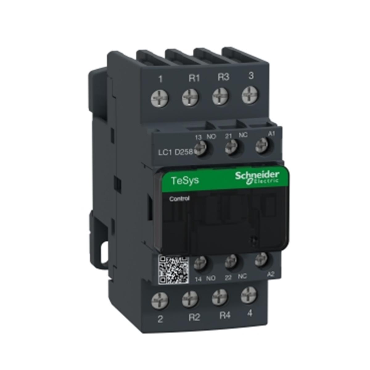 LC1D258B7
TeSys D Kontaktör 4P 40A AC1 24VAC 2NA2NK