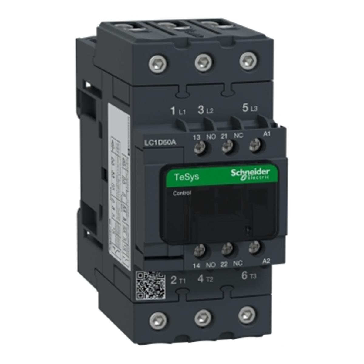 LC1D50AP7
TeSys D Kontaktör 50AAC3 230VAC 