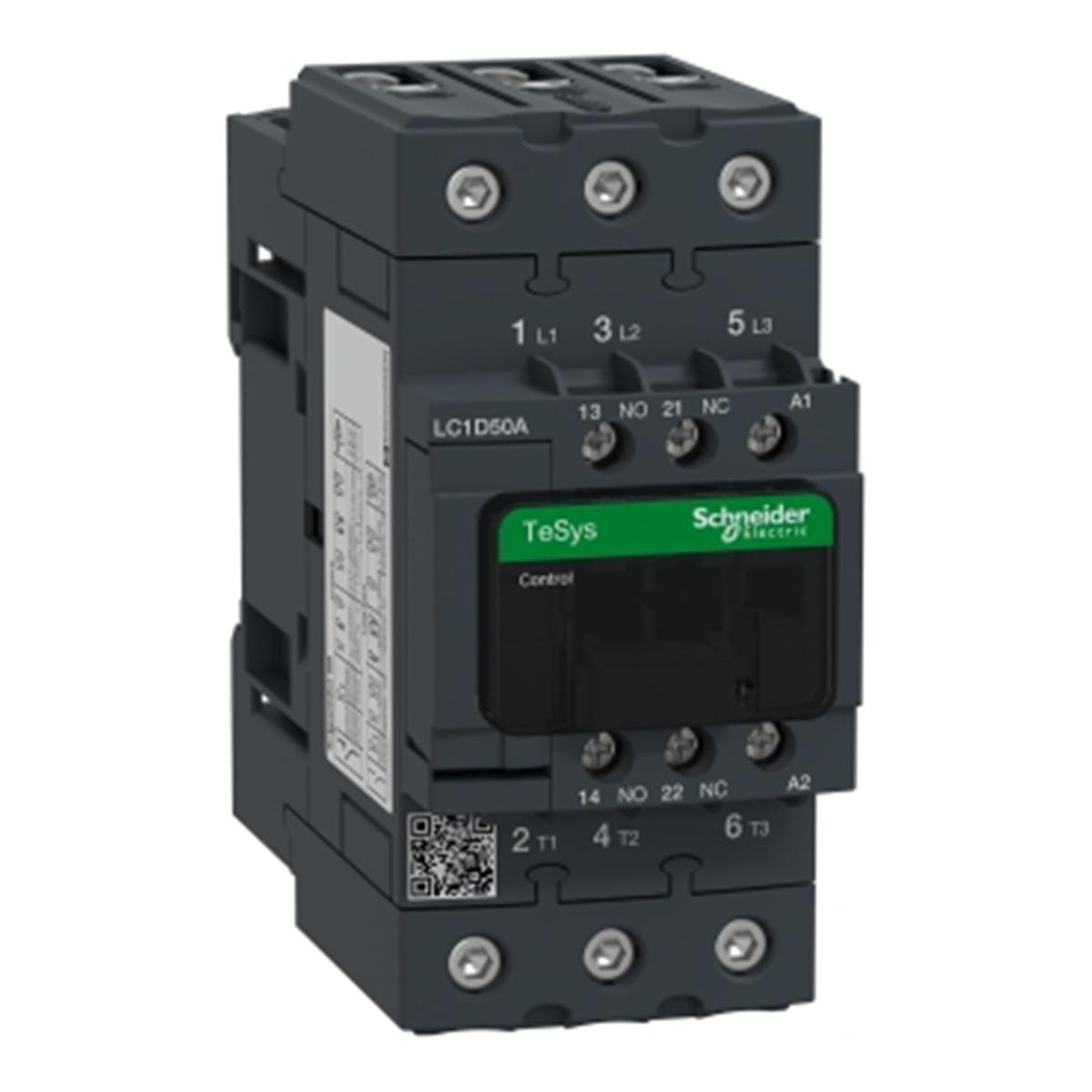 LC1D50AQ7
TeSys D Kontaktör 3P 50AAC3 380VAC 