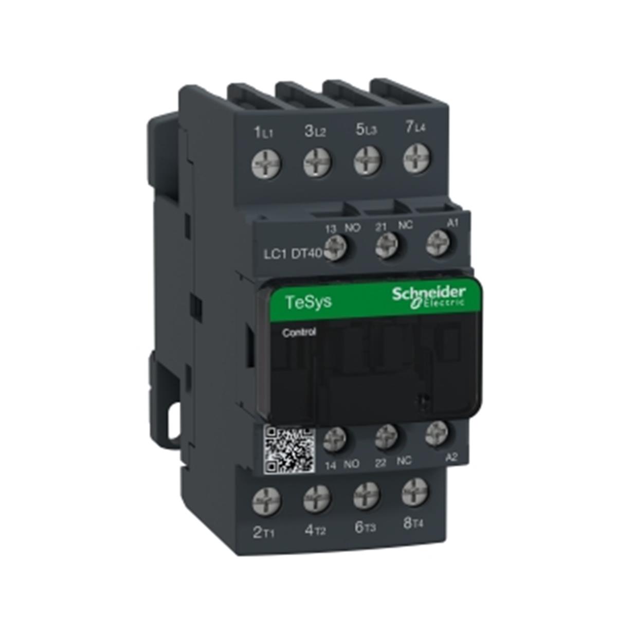 LC1DT40F7
TeSys D Kontaktör 4P 40A AC1 110VAC 4NA