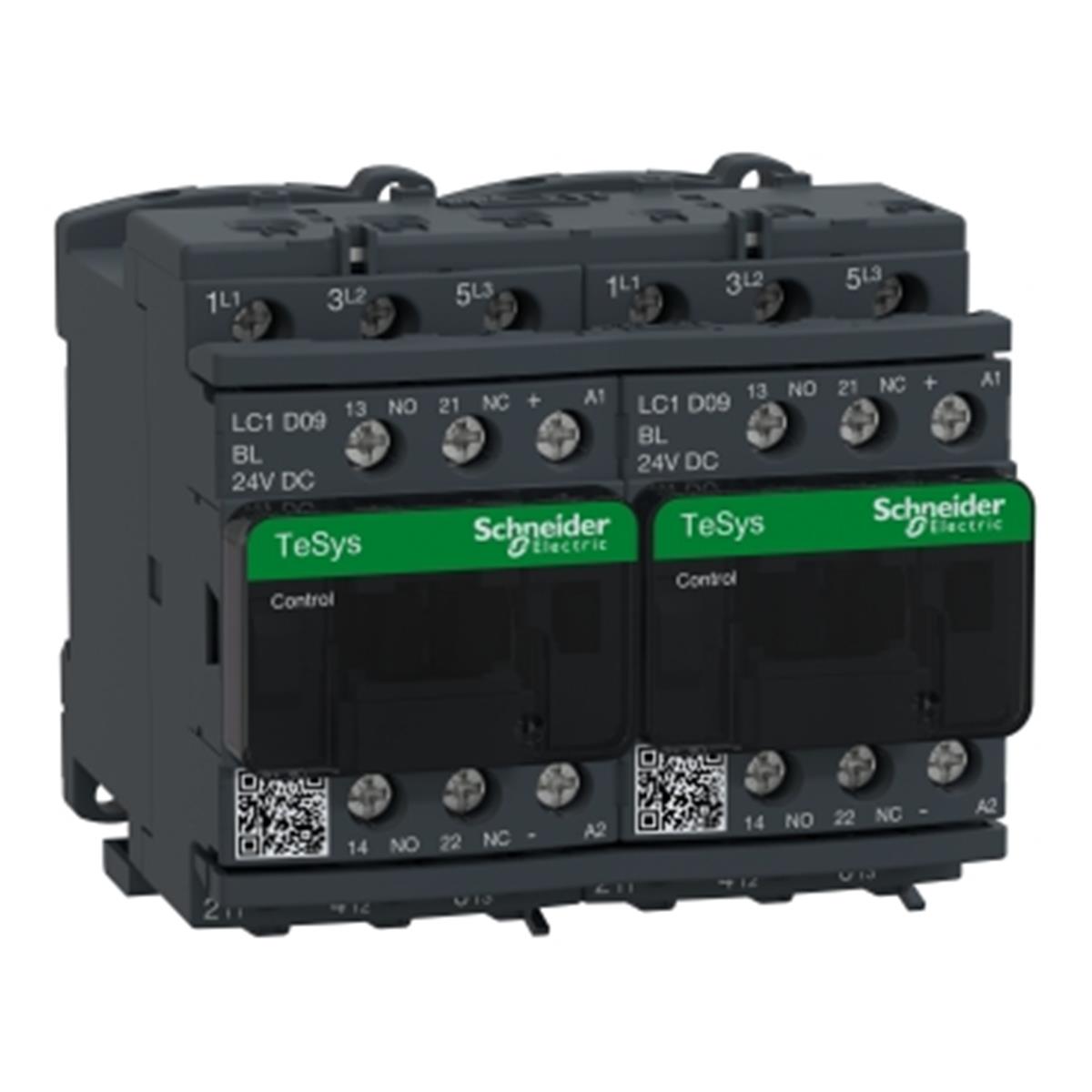 LC2D09BLV
TeSys D Kontaktör Env 9A AC3 24VDC-DüşTük 
