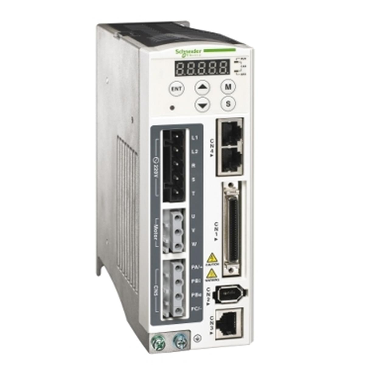 LXM23AU04M3X
Schneider Electric LXM23AU04M3X Lexium 23 - monofaze 200...255 V - 400 W - CAN
