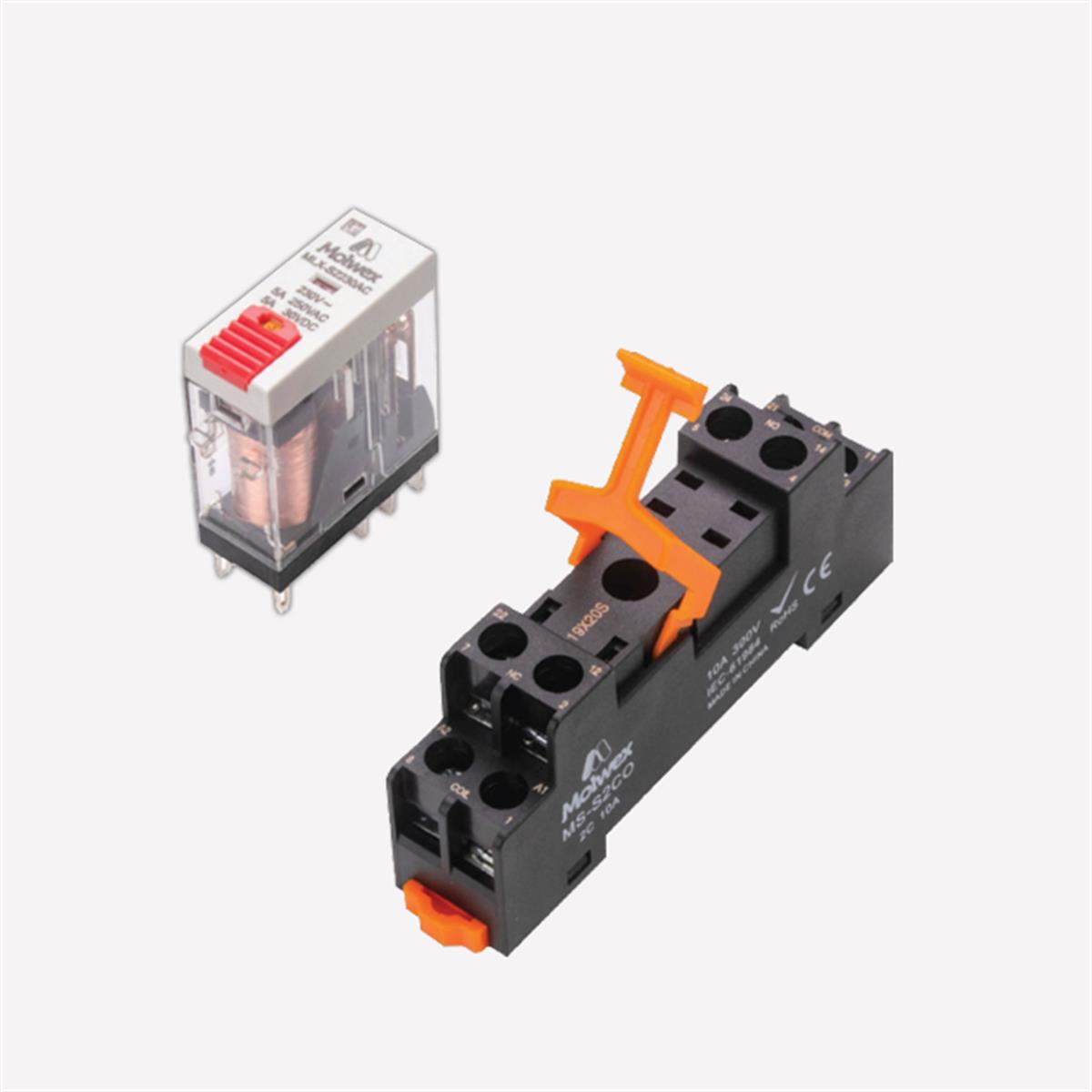 MS-S2COS 2CO
MOLWEX , MS-S2COS 2CO , 10A SLİM SOKET