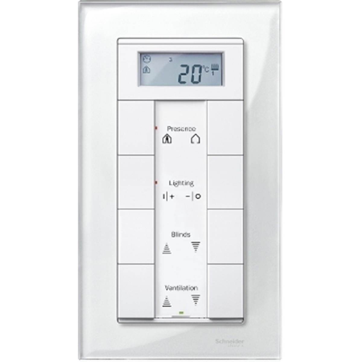 MTN404819
Merten Traş Prizi çerçevesi, M-Elegance Glass, Par